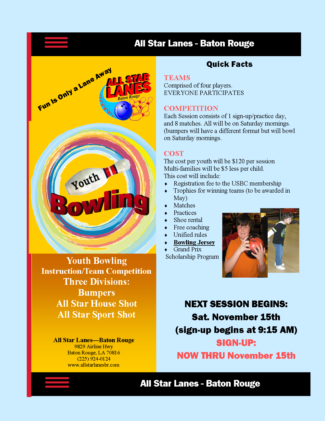 Youth Bowling 2025 (front)